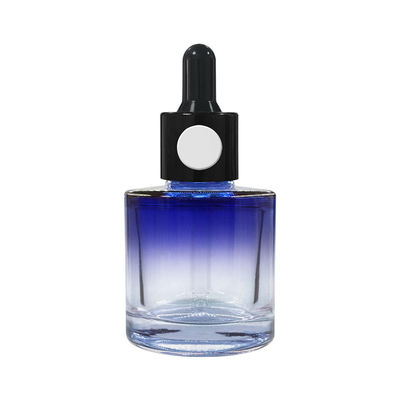 30ml 20ml 15ml Button Dropper Bottle Cosmetic Packaging Essential Oil Glass Bottles