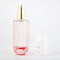 Pump Press 120ml Cosmetic Glass Lotion Bottle Hexahedral Diamond Appearance