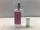 Flat Square Shape 30ml Luxury Perfume Bottles With Slim Silver Cap