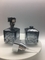 Square Shape Empty 50ml Glass Perfume Container Gradient Color