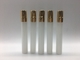 10ml 5ml 2ml Perfume Glass Vial Aluminum Gold / Silver Screw Cap With Sprayer
