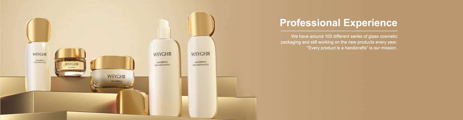 Glass Cosmetic Packaging
