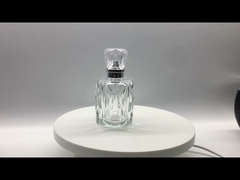 Clear glass perfume bottle Surlyn Cap Electroplating For Aromatherapy