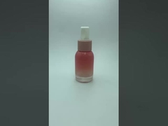 50ml Pink Lotion Glass Bottle Customized Logo OEM Glass Bottle Lotion Bottle Wholesale Manufacturer