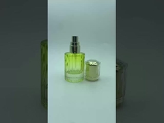 Yellow Premium Glass Lotion Bottle 40ml with Gold Pump Bottle Cosmetic Bottle OEM