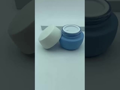 Cosmetic Packaging 30G Gel Cream Jar with White Plastic Cap Packaging Bottle Cream Bottle