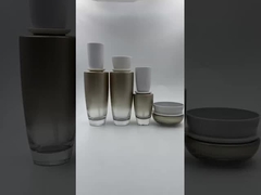 Lotion Bottle Cosmetic Bottle with Pump and Cap Cream Jar Cosmetic Packaging OEM