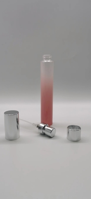 ISO9001 Glass Atomizer Bottles For Perfume 10ml Round Cylinder Shape