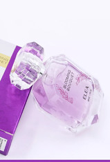 Glass Empty 100ml Luxury Perfume Bottles Embossed Logo With Surlyn Cap