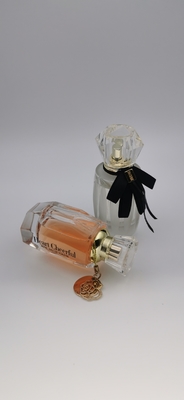 Customized 2023 glass perfume bottle unique design luxury high quality
