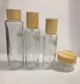 Skin Care Glass Cosmetic Packaging Lotion Bottle Cream Jar Safe Eco Friendly Cosmetic Containers
