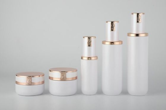 ISO9001 100ML Skincare Packaging Cream Jars Customized Silkscreen Printing