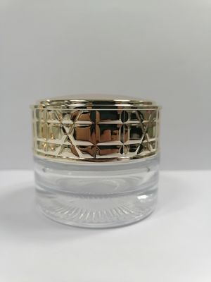 Reusable Glass Skincare Packaging Cream Jar OEM Cosmetic Jar 30g 50g