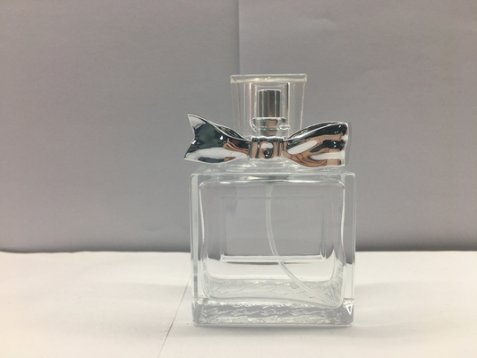 50ml luxury empty perfume bottles With Ribbon Decoration Cap