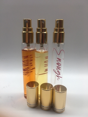 10ml 15ml Small Perfume Vials Gold Aluminum Sprayer Atomizer Cap