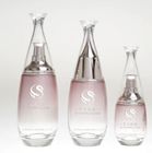 Attractive Glass Cosmetic Pump Bottle / 100ml Pump Bottles / Cosmetic Packaging Various Color