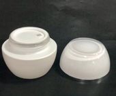 Reusable White Cream Jars / Safe Empty Skin Care Containers / Cream Bottle Cosmetic Packaging