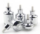 Reusing 20ml 60ml Glass Essential Oil Bottles for Skincare Packaging OEM with different dropper shape