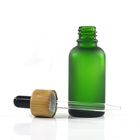5ml 10ml 30ml 50ml 120ml Glass Dropper Bottle With Bamboo Collar
