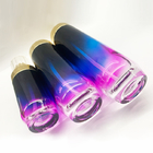 40ml Pump Bottle Glass Cosmetic Packaging Gradient Purple Color
