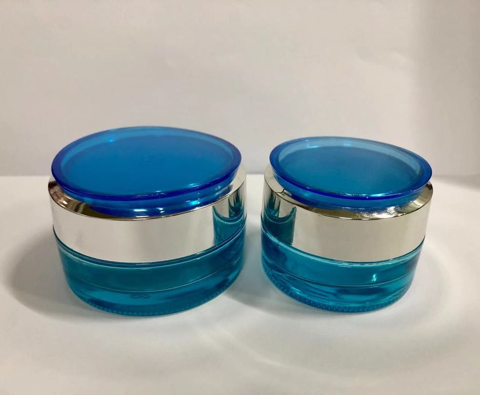 30g 50g Glass Cosmetic Jars Cosmetic Bottle Cream Bottle Skincare And Makeup Packaging OEM