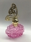 Sprayer Sealing Perfume Glass Bottle Flower Design Plastic Cap Customized OEM