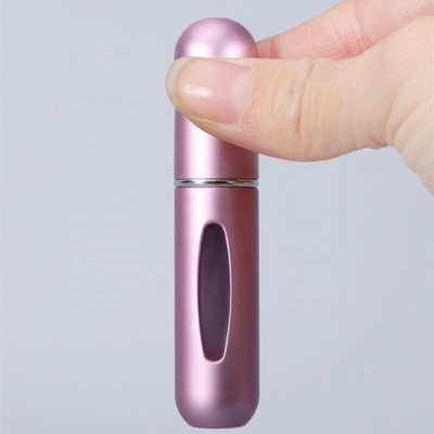 5ml 8ml Pocket Perfume Refillable Spray Bottle Small Empty Aluminum Atomizer