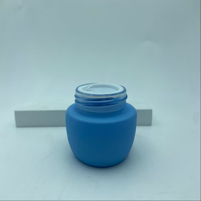 Cosmetic Packaging 30G Gel Cream Jar with White Plastic Cap Packaging Bottle Cream Bottle