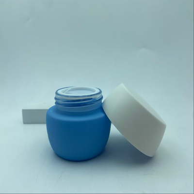 Cosmetic Packaging 30G Gel Cream Jar with White Plastic Cap Packaging Bottle Cream Bottle