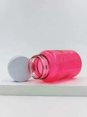 100ml Glass Capsule Bottle Hair Supplement Bottle Round Capsule Glass For Eye Serum And Facial Serum OEM