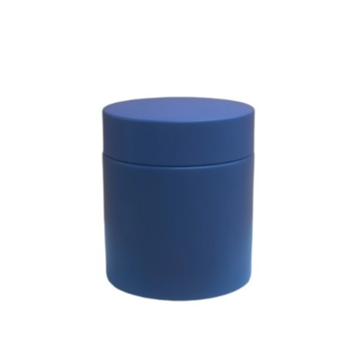 2025 New Arrival 100g Round Glass Cosmetic Jar with Plastic Lid for Skincare Cream, Mask, Eye & Face Cream - OEM Service Available