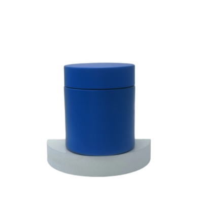 2025 New Arrival 100g Round Glass Cosmetic Jar with Plastic Lid for Skincare Cream, Mask, Eye & Face Cream - OEM Service Available