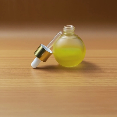 Custom Gradient 30ml/40ml/50ml Glass Serum Bottle for Skincare with Face Moisture Dropper - Cosmetic Packaging
