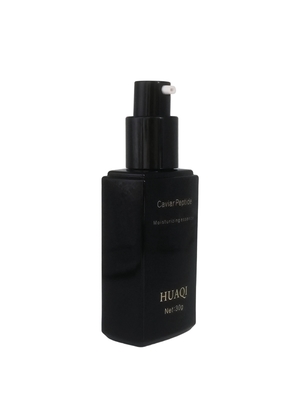 Wholesale Luxury 30ml Square Makeup Primer Serum Pump Bottle for Cosmetics with Custom Logo Printing Cap