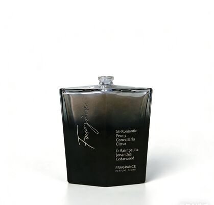 Best-selling Diamond-pattern Perfume Cap 100ml Distinct Edges High-end Perfume Bottle
