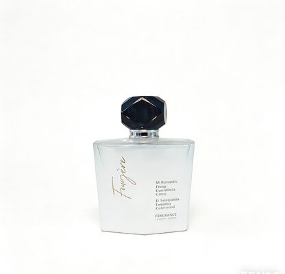 Best-selling Diamond-pattern Perfume Cap 100ml Distinct Edges High-end Perfume Bottle