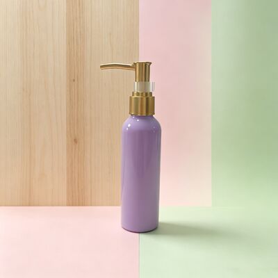 50ml and 100ml Aluminum Personal Care Cleansing Oil Pump Bottle for Personal Care Use