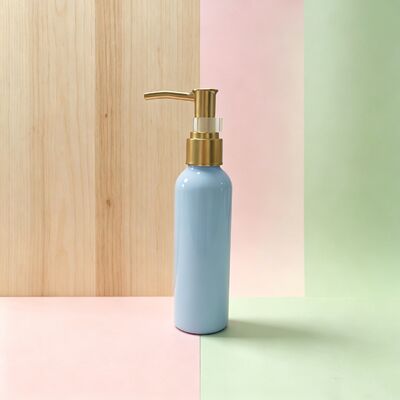 50ml and 100ml Aluminum Personal Care Cleansing Oil Pump Bottle for Personal Care Use