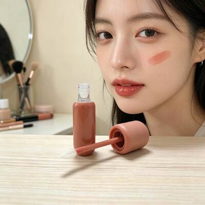 Eco-Friendly Lip Oil Gloss Bottles for KINPACK Skincare Medical Lanyard Design with Screw Cap for Serum and Face