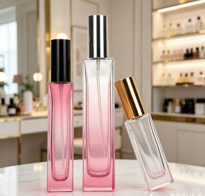 Screw-Top Spray Glass Bottle for Cosmetics 5ml 10ml Portable Perfume Refill Glass Bottle