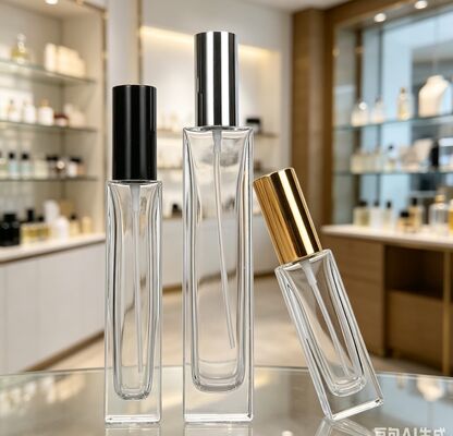 Screw-Top Spray Glass Bottle for Cosmetics 5ml 10ml Portable Perfume Refill Glass Bottle