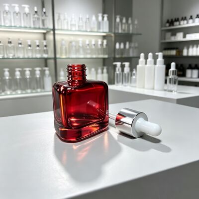 30ml 50ml Triangle Three Sided Glass Dropper Bottle Cosmetic Serum Essential Oil Bottle Custom Logo Factory Direct Wholesale