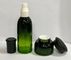 Green Glass Cosmetic Packaging / Safety Skin Care Containers / Cream Jar/ Lotion Bottle