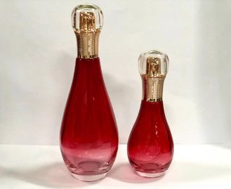 Bowl Shaped Glass Cosmetic Bottles Pump Bottles Lotion Bottles OEM