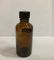 30ml Amber Glass Cream Bottles Screw Cap Glass Vials Lotion Bottle Cosmetic Packaging