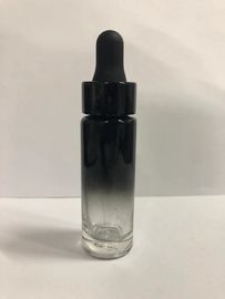 20ml Essential Oil Bottles Glass Dropper Bottles With Black Rubber Head Gradient Painting