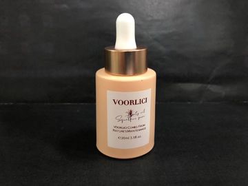 Glass Cosmetic Packaging Essential Oil Bottles, Oval 30ml Glass Dropper Bottle Customized Colr And Printing
