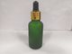 30ml Round Glass Dropper Bottles Essential Oil Bottles Various Color and Printing OEM