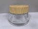 100g Glass Cream Jars Skincare Packaging Cream Bottles Various Color And Printing OEM