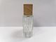 50ml Glass Perfume Bottles With Wooden Cap Transparent Makeup Packaging Various Color And Printing